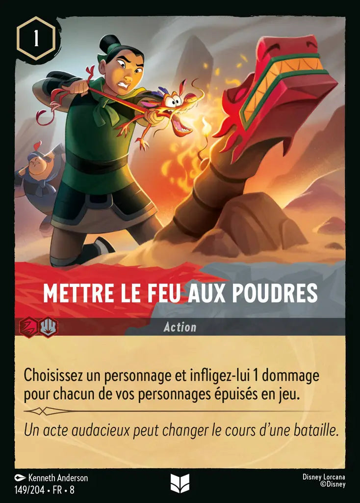 Mettre le feu aux poudres (149/204) - Inhabituelle