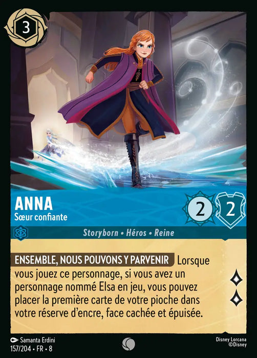 Anna - Soeur confiante (157/204) - Commune - Cold Foil
