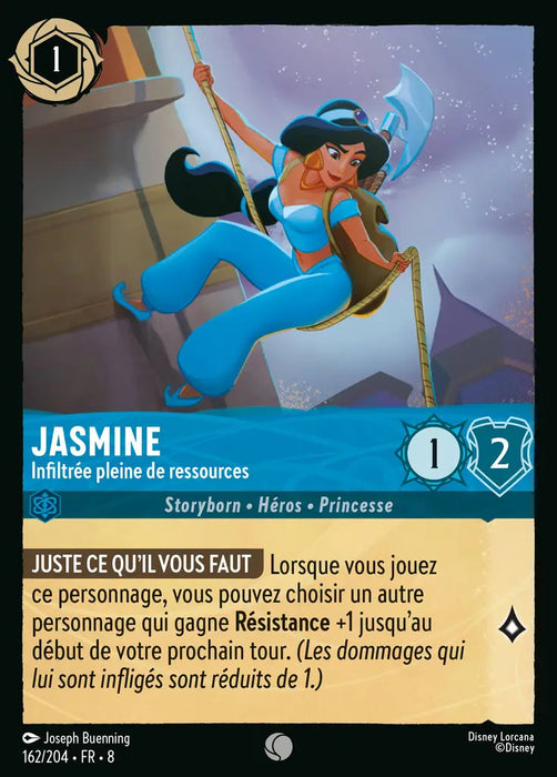 Jasmine - Infiltrée pleine de ressources (162/204) - Commune - Cold Foil
