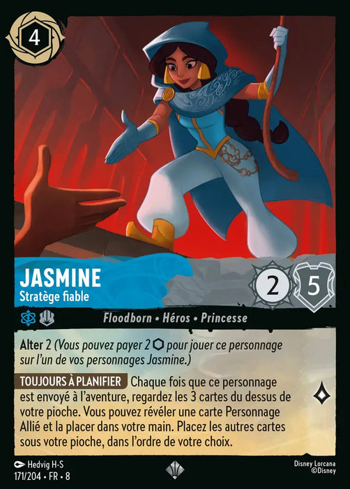Jasmine - Stratège fiable (171/204) - Très Rare - Cold Foil