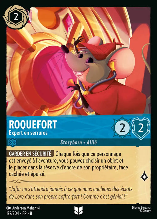 Roquefort - Expert en serrures (172/204) - Inhabituelle - Cold Foil