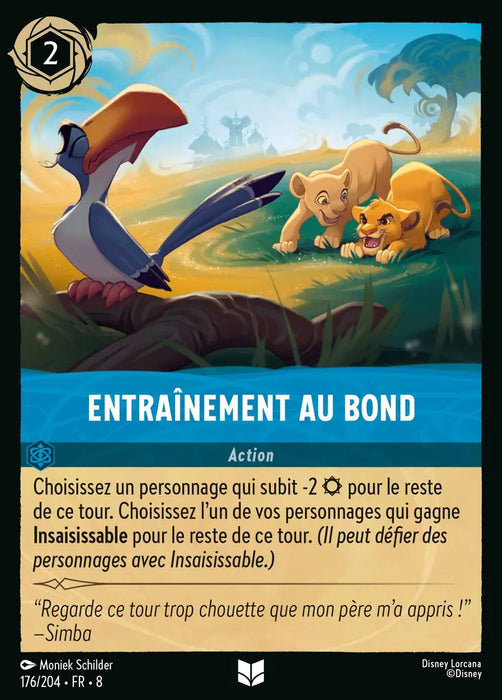Entraînement au bond (176/204) - Inhabituelle