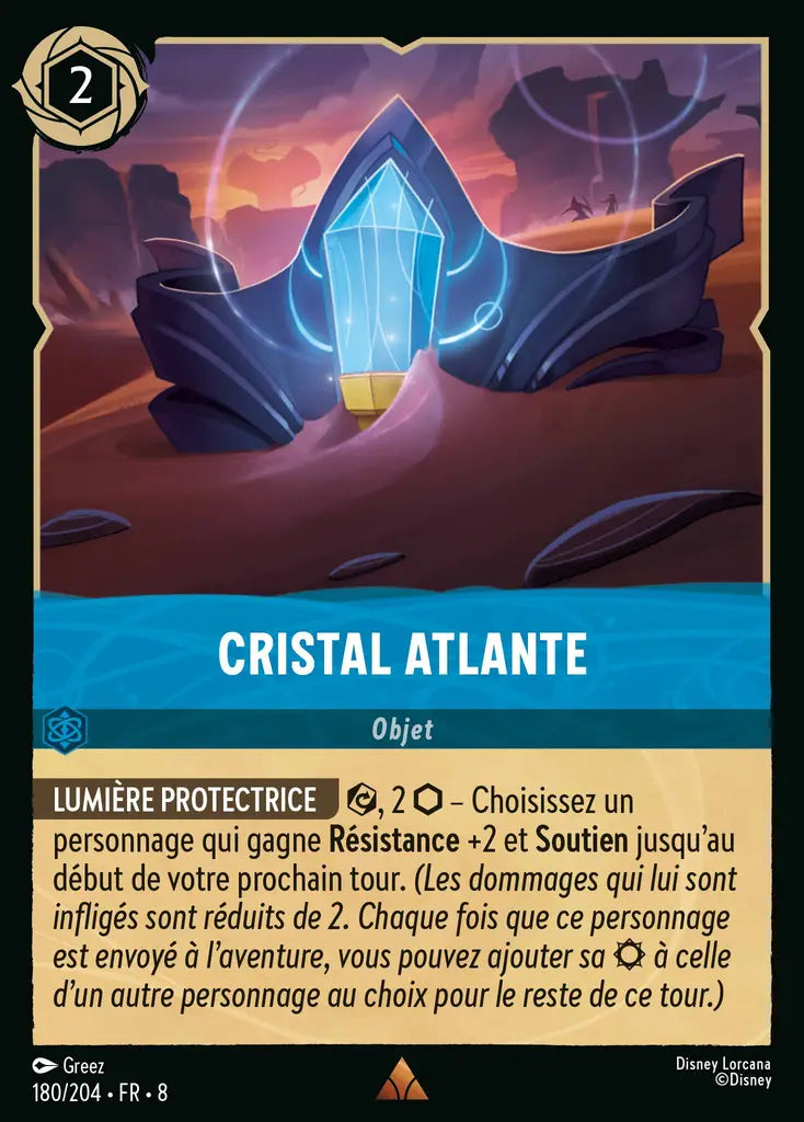 Cristal Atlante (180/204) - Rare - Cold Foil