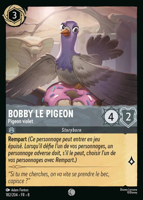 Bobby Le Pigeon - Pigeon violet (182/204) - Commune