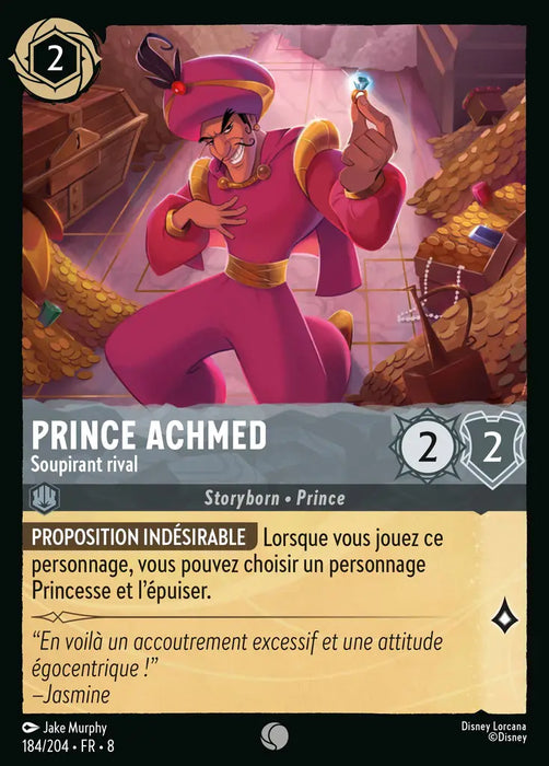 Prince Achmed - Soupirant rival (184/204) - Commune - Cold Foil