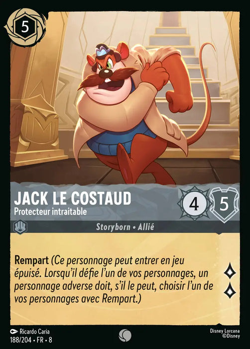 Jack Le Costaud - Protecteur intraitable (188/204) - Commune