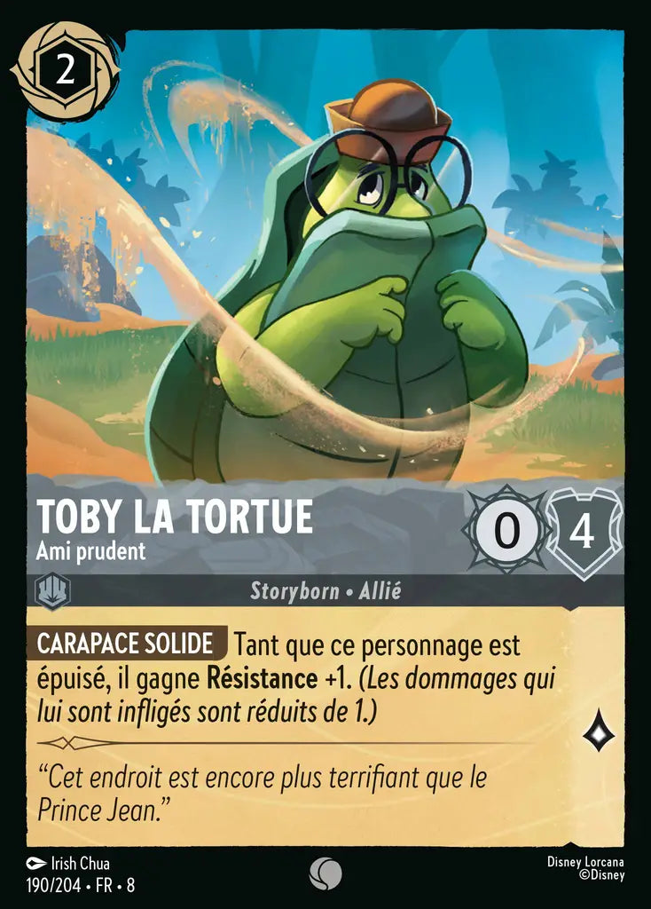 Toby La Tortue - Ami prudent (190/204) - Commune - Cold Foil