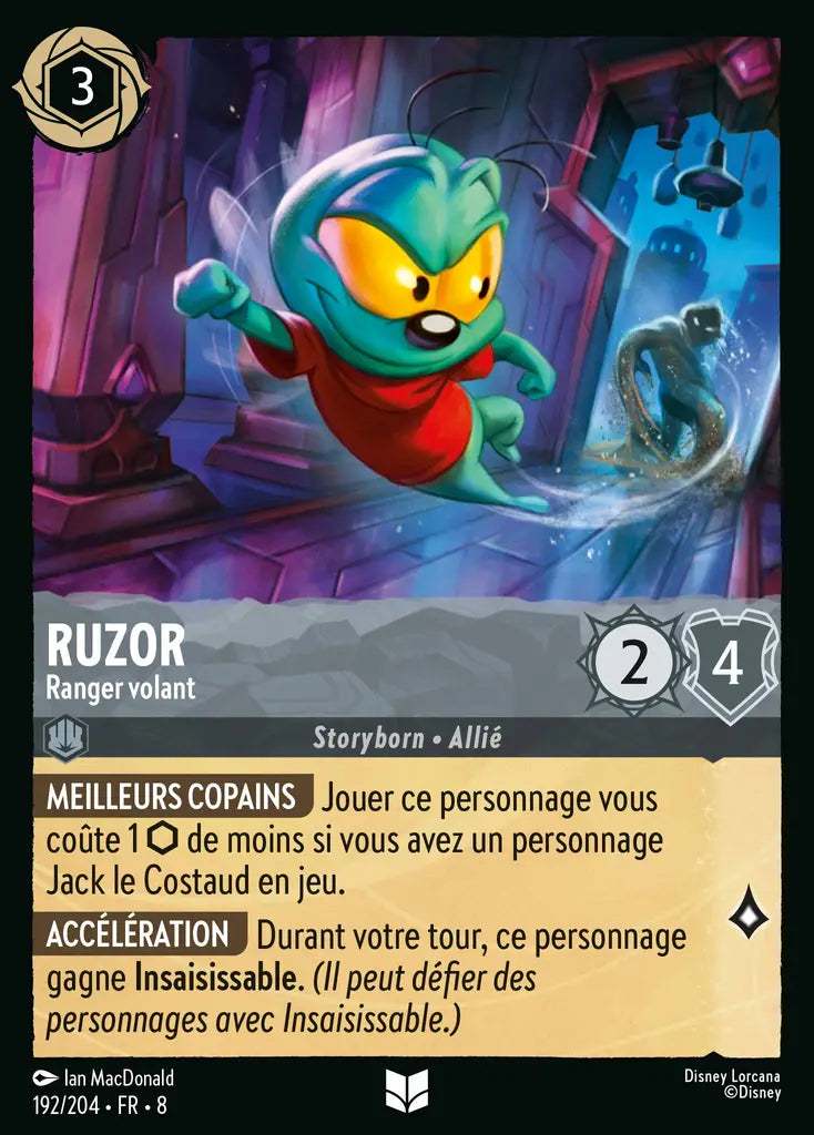 Ruzor - Ranger volant (192/204) - Inhabituelle - Cold Foil