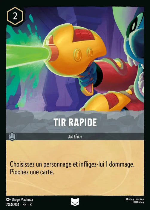 Tir rapide (203/204) - Inhabituelle