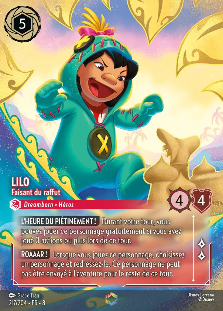 Lilo - Faisant du raffut (Enchantée) (217/204) - Enchantée - Holofoil