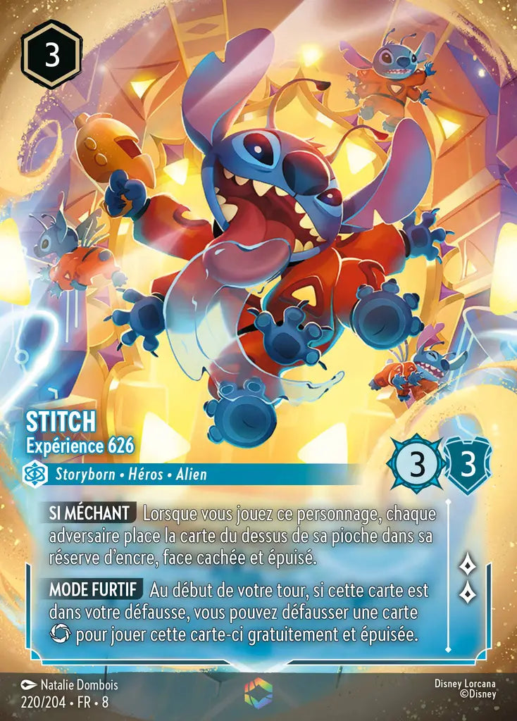 Stitch - Expérience 626 (Enchantée) (220/204) - Enchantée - Holofoil