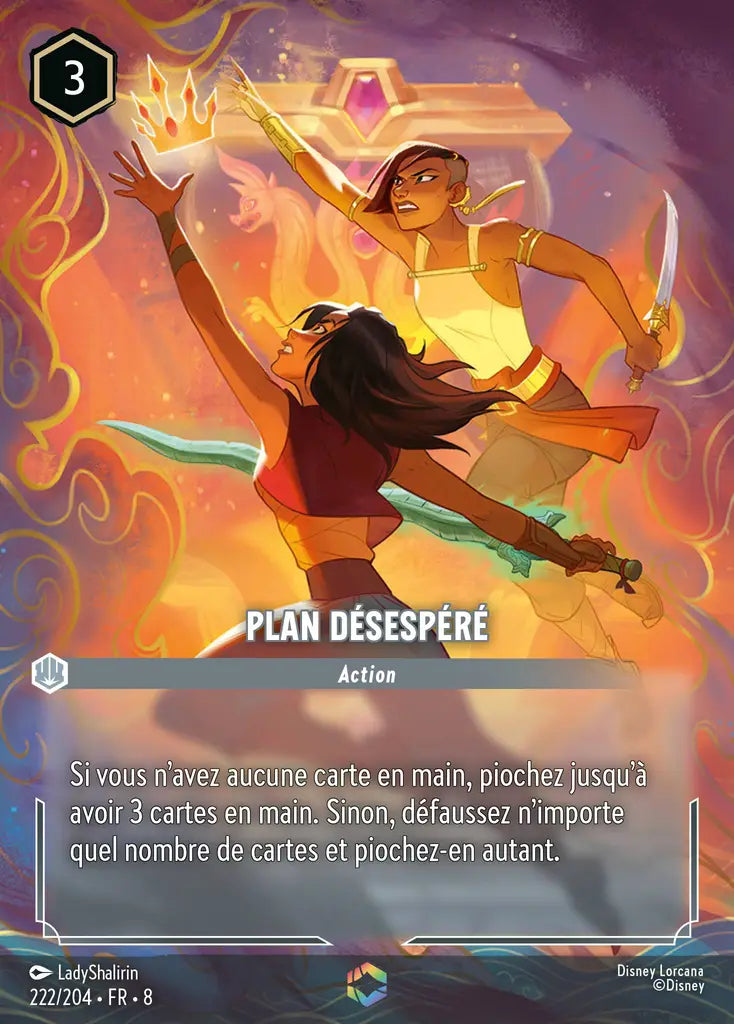 Plan désespéré (Enchantée) (222/204) - Enchantée - Holofoil