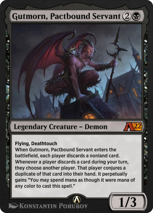 Gutmorn, Pactbound Servant (Y22-028) - mythic