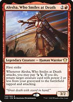 Alesha, Who Smiles at Death (C20-143) - rare