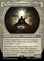 Faramir, Field Commander (LTR-303) - uncommon: (Showcase) (Borderless)