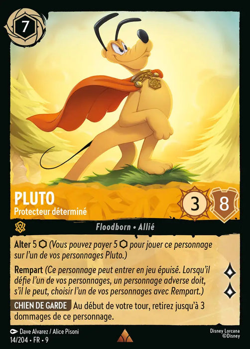 Pluto - Protecteur déterminé (14/204) - F - Rare