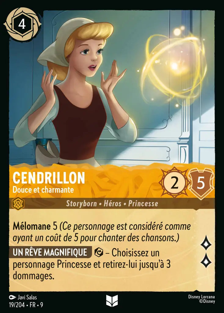 Cendrillon - Douce et charmante (19/204) - F - Inhabituelle - Cold Foil