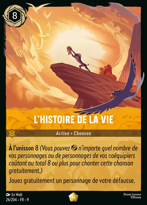 L'Histoire de la vie (26/204) - F - Légendaire - Cold Foil