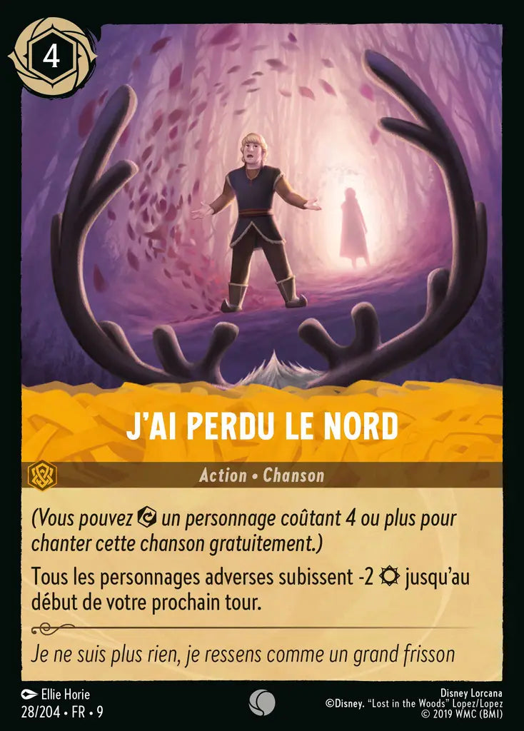 J'ai perdu le Nord (28/204) - F - Commune - Cold Foil