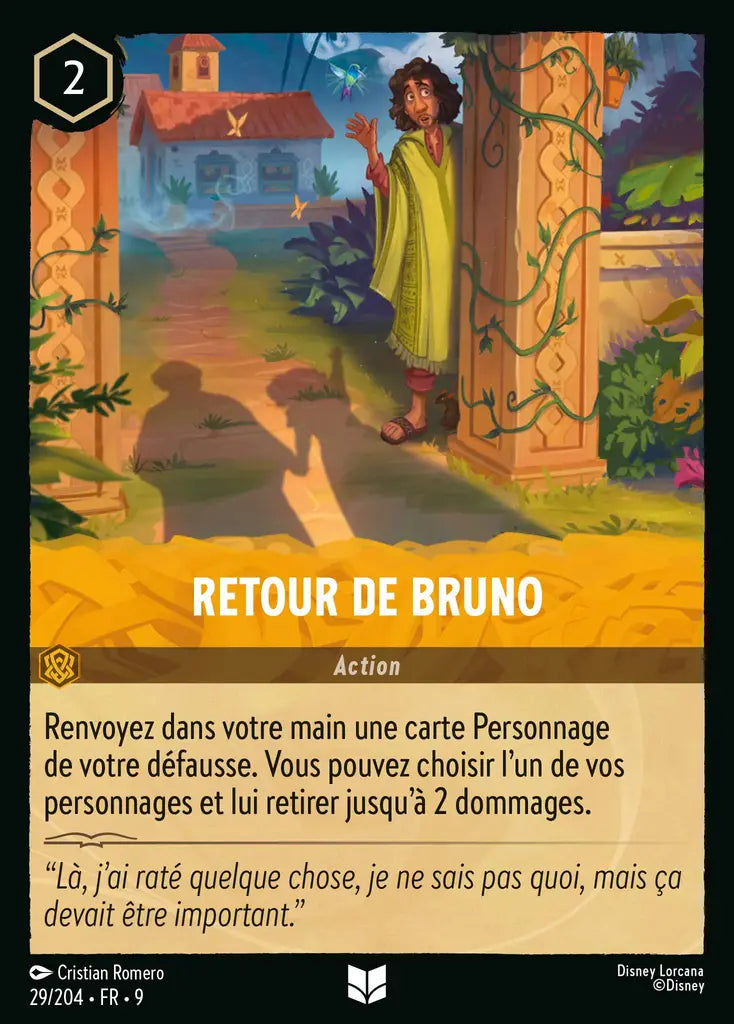 Retour de Bruno (29/204) - F - Inhabituelle - Cold Foil