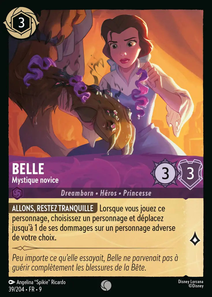Belle - Mystique novice (39/204) - F - Commune - Cold Foil