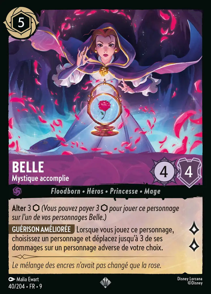 Belle - Mystique accomplie (40/204) - F - Très Rare - Cold Foil