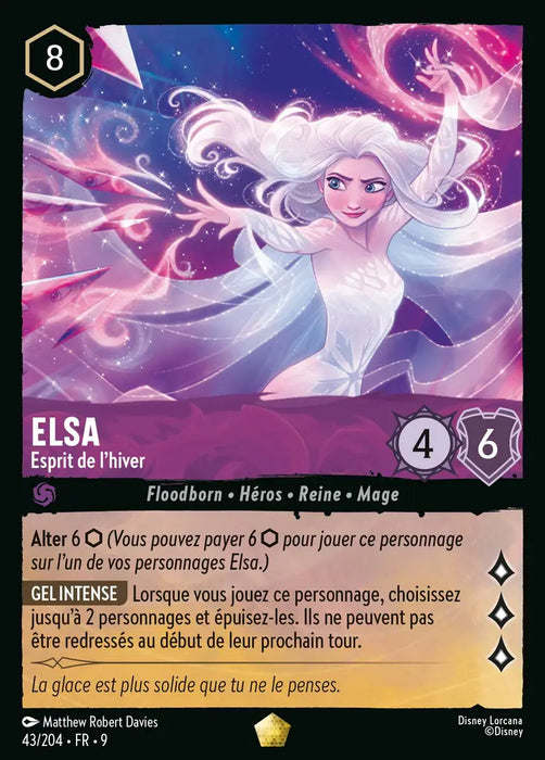 Elsa - Esprit de l'hiver (43/204) - F - Légendaire
