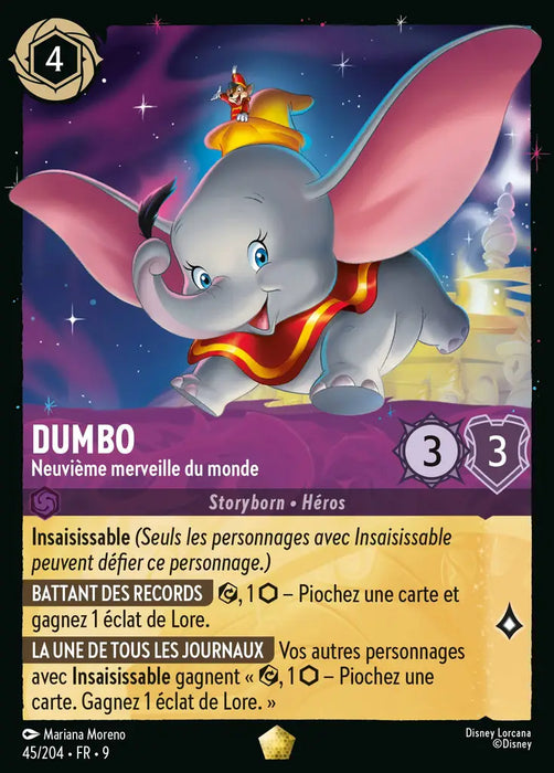 Dumbo - Neuvième merveille du monde (45/204) - F - Légendaire