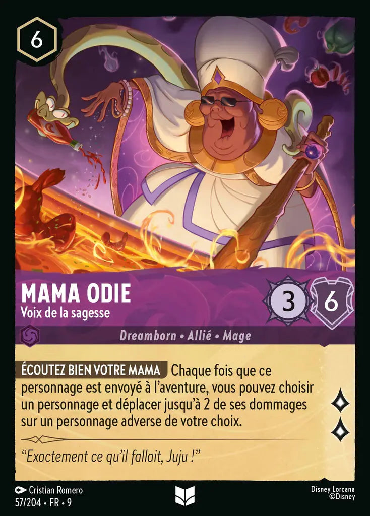 Mama Odie - Voix de la sagesse (57/204) - F - Inhabituelle - Cold Foil