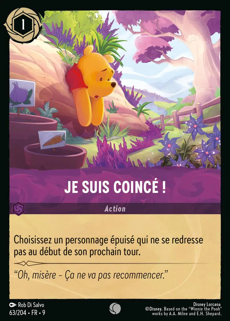 Je suis coincé! (63/204) - F - Commune - Cold Foil