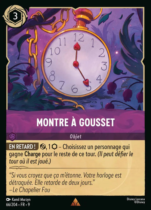 Montre à gousset (66/204) - F - Rare