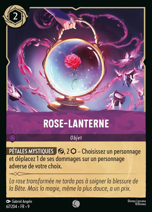 Rose-Lanterne (67/204) - F - Commune - Cold Foil