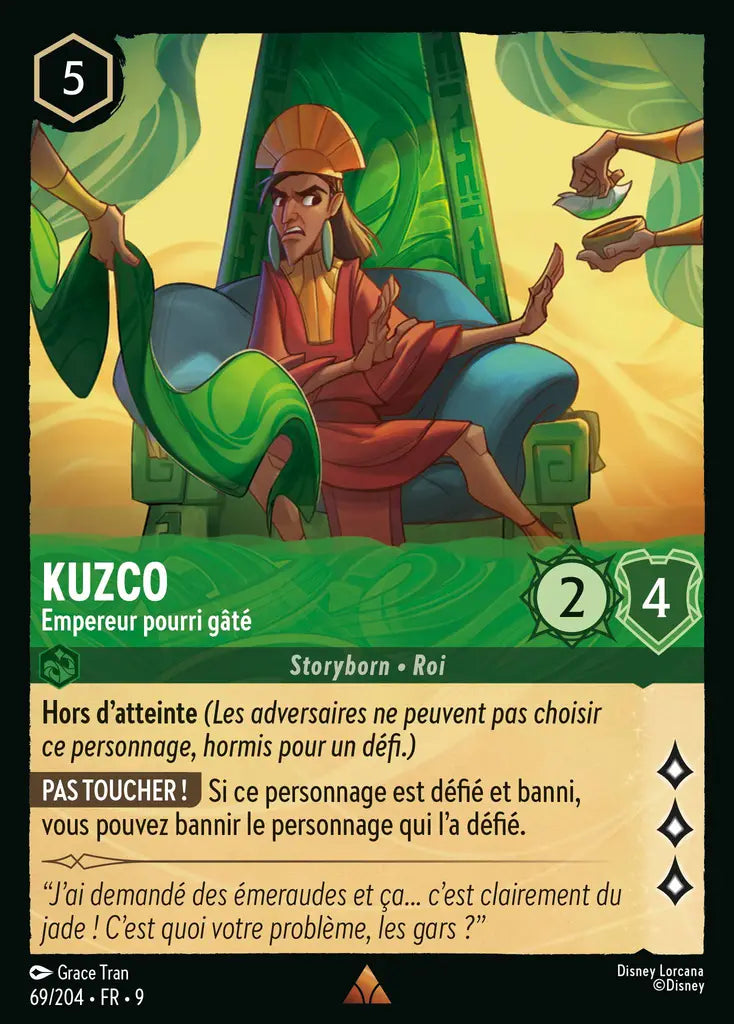 Kuzco - Empereur pourri gâté (69/204) - F - Rare - Cold Foil