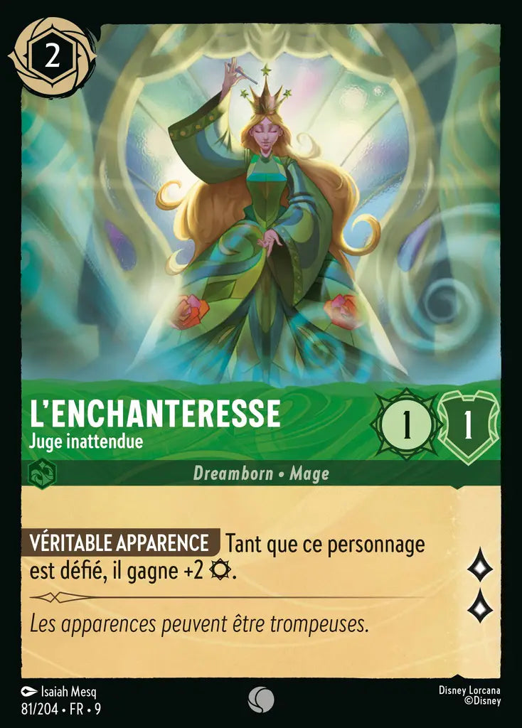 L'Enchanteresse - Juge inattendue (81/204) - F - Commune - Cold Foil