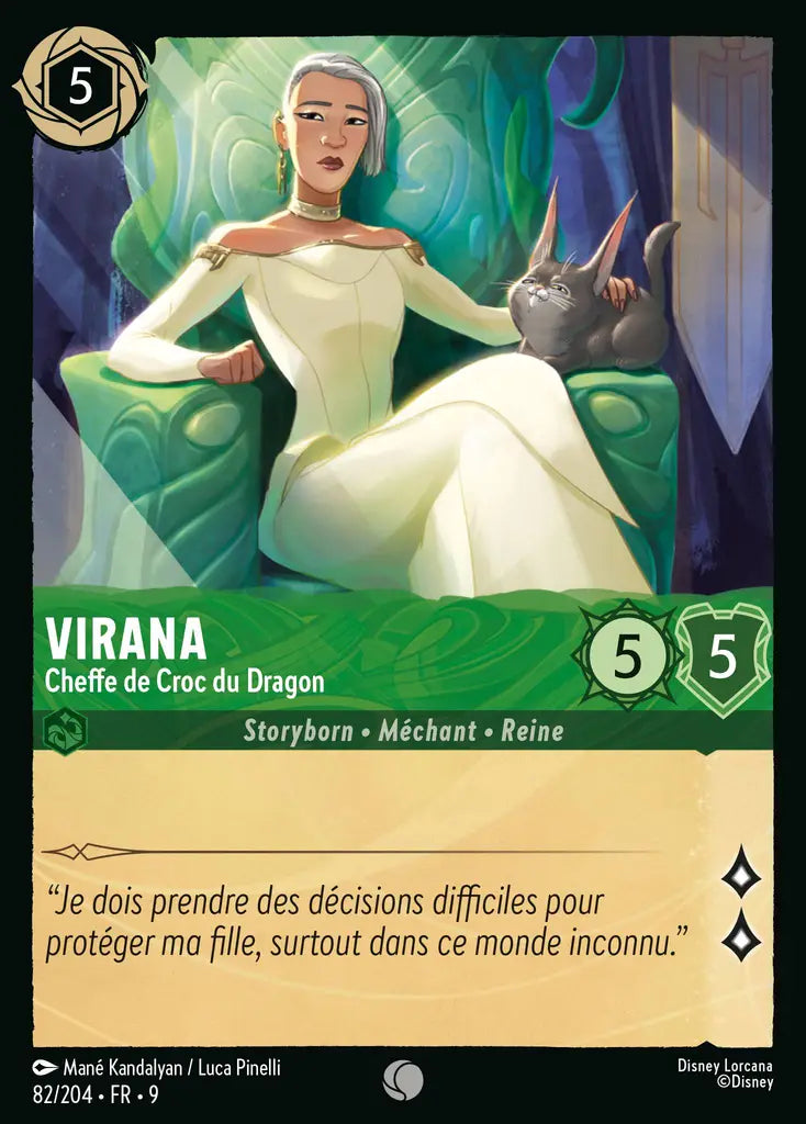 Virana - Cheffe de Croc du Dragon (82/204) - F - Commune