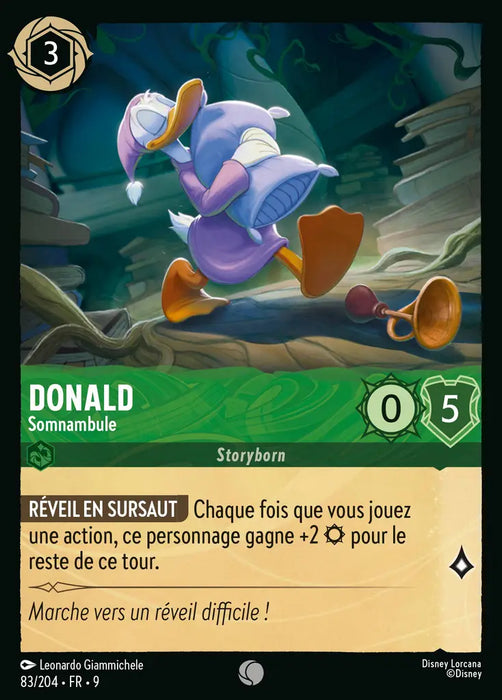 Donald - Somnambule (83/204) - F - Commune - Cold Foil
