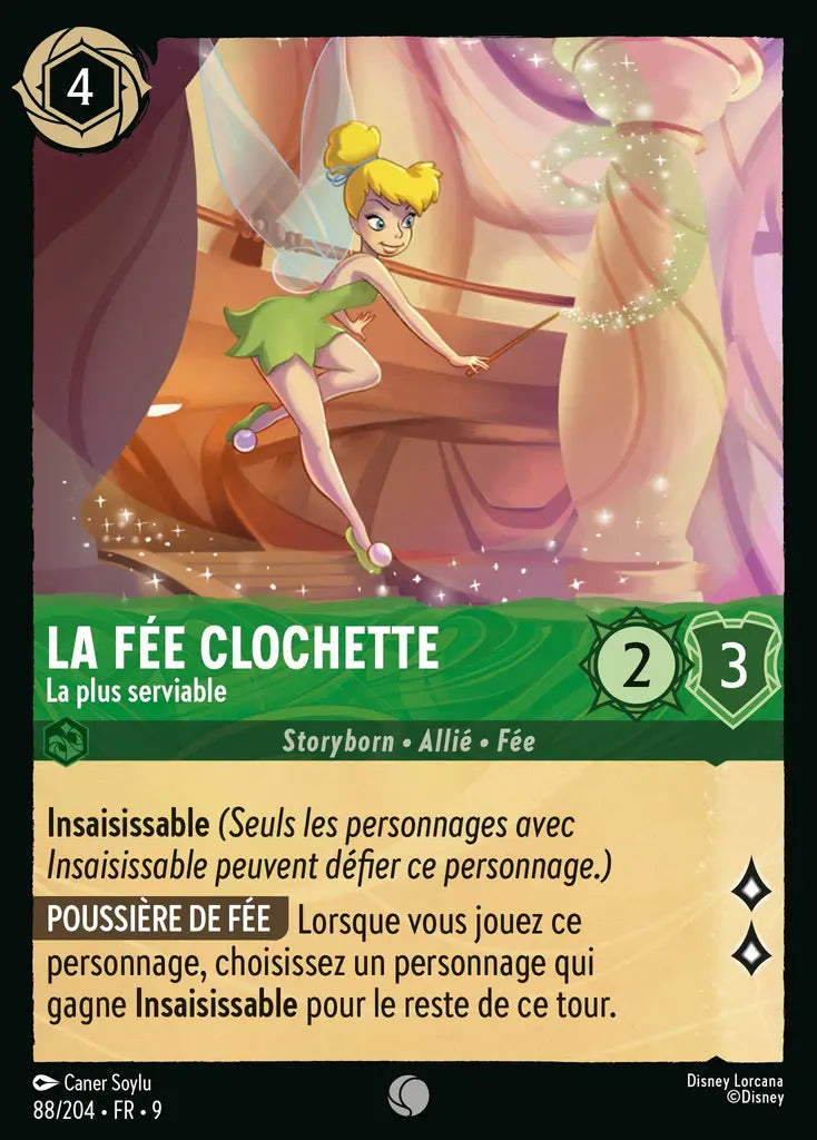 La Fée Clochette - La plus serviable (88/204) - F - Commune - Cold Foil