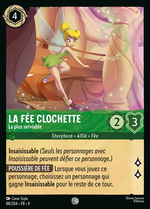 La Fée Clochette - La plus serviable (88/204) - F - Commune