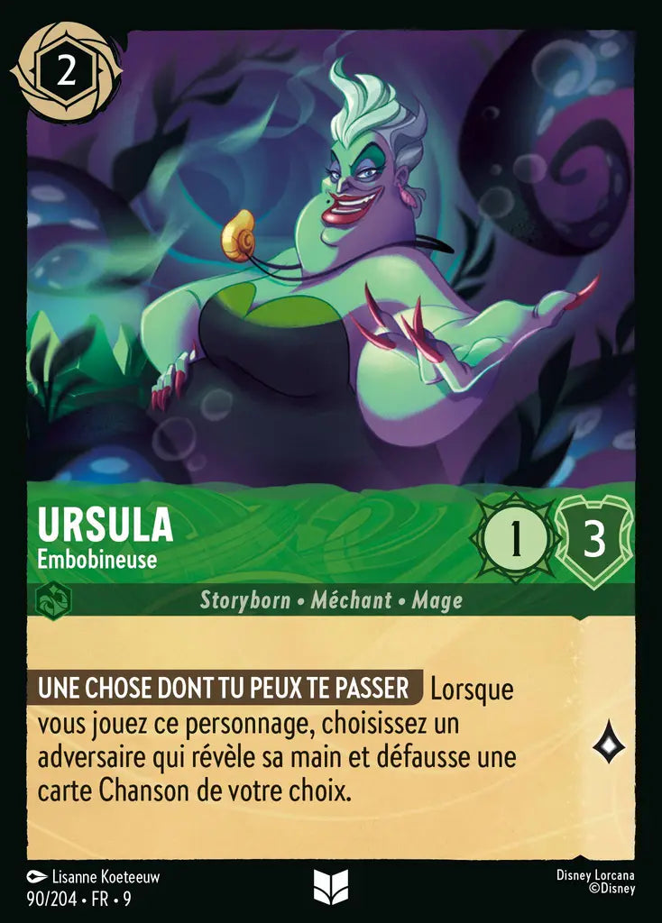 Ursula - Embobineuse (90/204) - F - Inhabituelle - Cold Foil