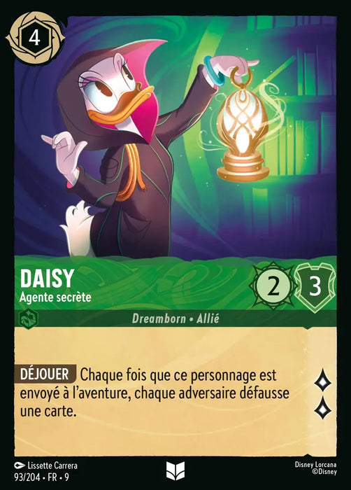 Daisy - Agente secrète (93/204) - F - Inhabituelle - Cold Foil