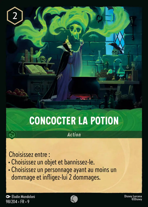 Concocter la potion (98/204) - F - Commune - Cold Foil