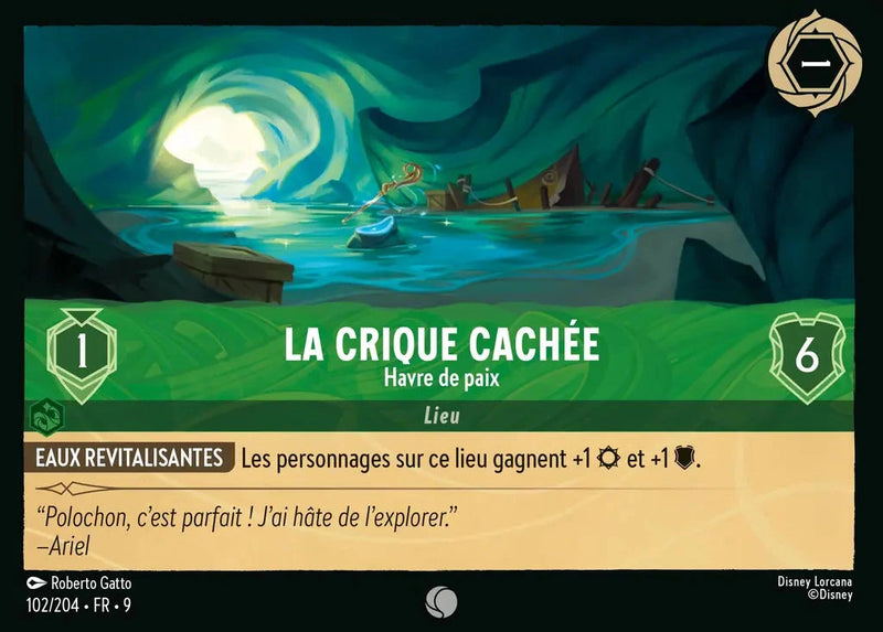 La Crique cachée - Havre de paix (102/204) - F - Commune - Cold Foil