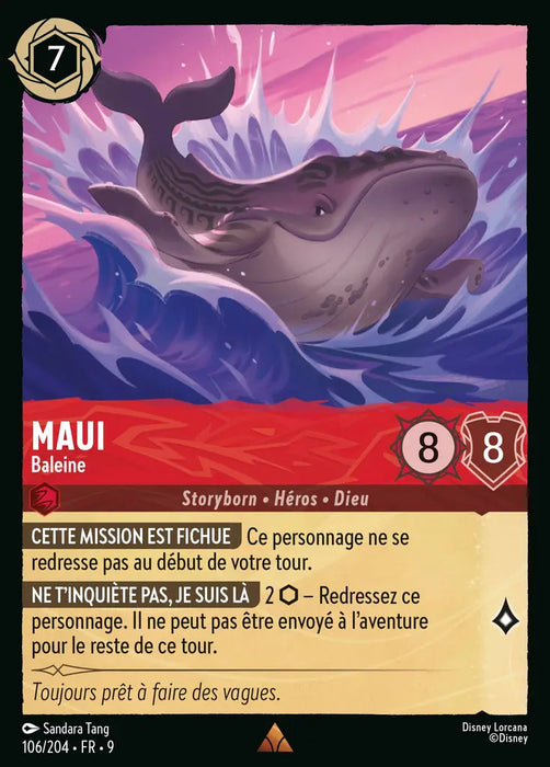 Maui - Baleine (106/204) - F - Rare