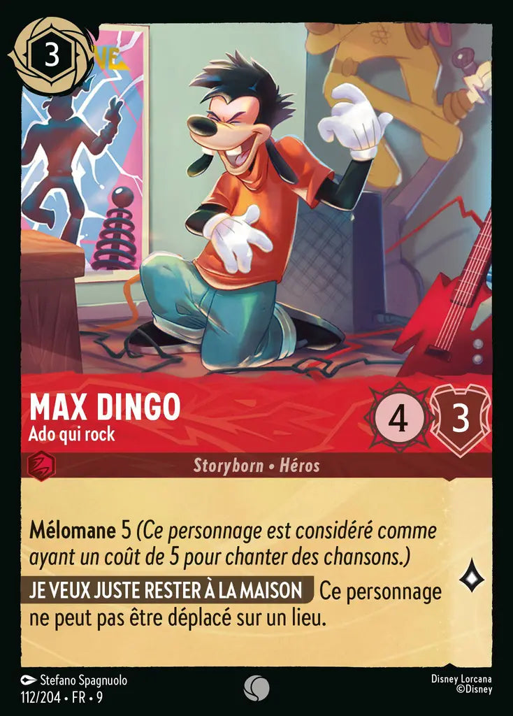Max Dingo - Ado qui rock (112/204) - F - Commune - Cold Foil