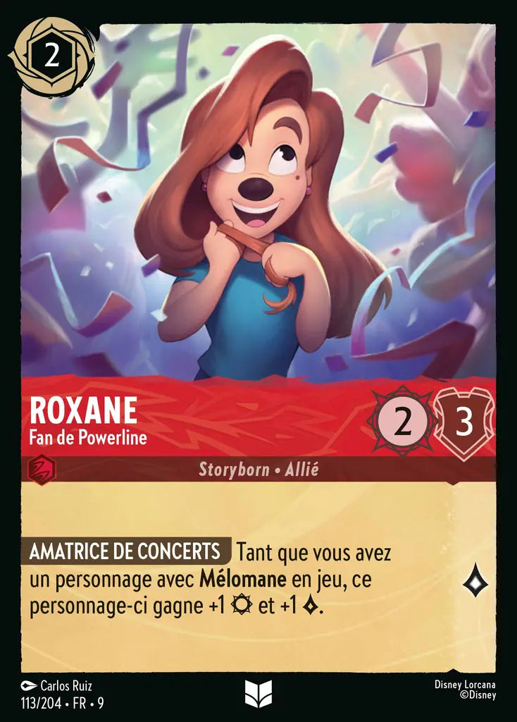 Roxane - Fan de Powerline (113/204) - F - Inhabituelle