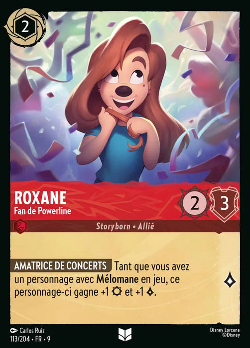 Roxane - Fan de Powerline (113/204) - F - Inhabituelle