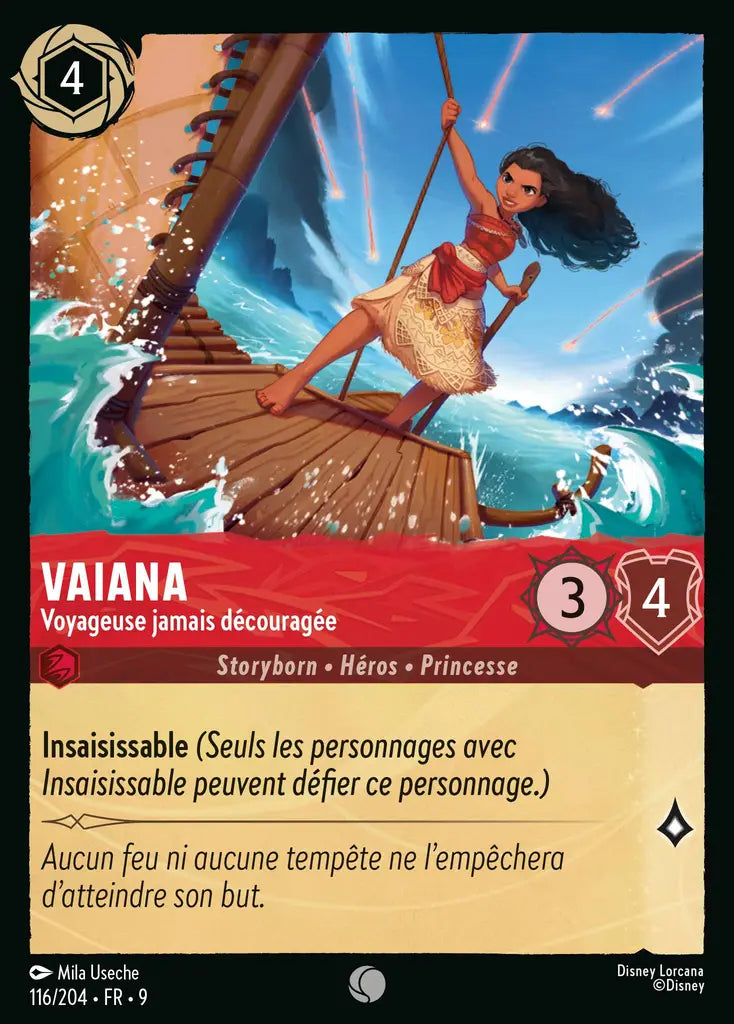 Vaiana - Voyageuse jamais découragée (116/204) - F - Commune