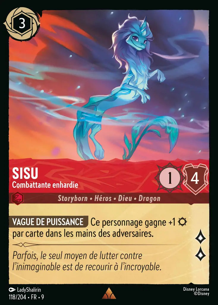 Sisu - Combattante enhardie (118/204) - F - Rare