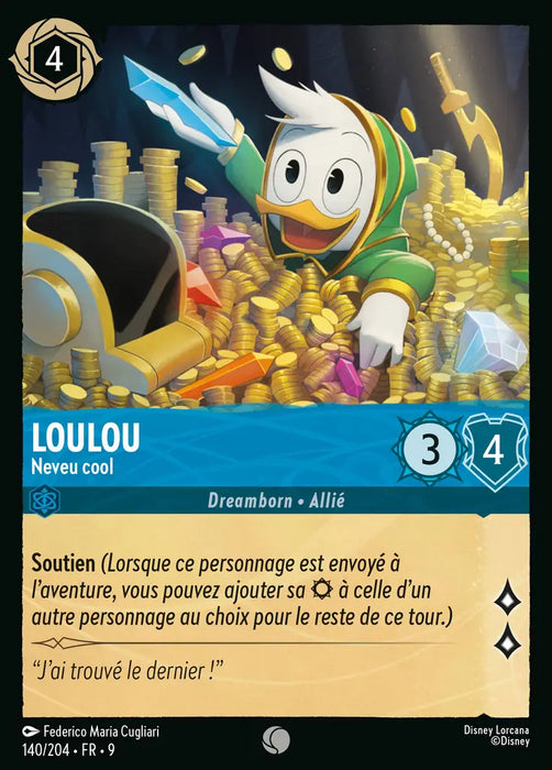 Loulou - Neveu cool (140/204) - F - Commune - Cold Foil