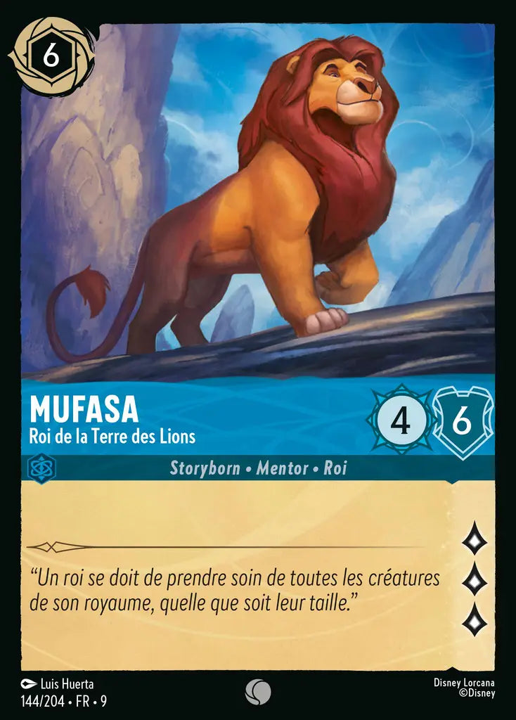 Mufasa - Roi de la Terre des Lions (144/204) - F - Commune